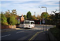 Bus at the bottom Deakin Leas