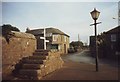 SW4025 : Steps and sign post, St Buryan, Cornwall by nick macneill