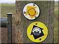 Footpath marker discs