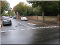 Looking W along Wilton Road