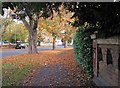 North end of Northumberland Road, Leamington Spa