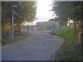 Entrance to Snarrows Sewage Works