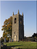 J0848 : The Old Church Tower at Tullylish by HENRY CLARK
