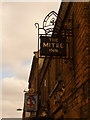 Shaftesbury: Mitre Inn pub signs