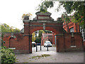 Facade and car park, Fairfield Grove