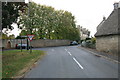 Junction of Aston Road with Buckland Road in Bampton