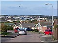 Mayfield Drive, with distant view over Newport