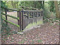 Ornate rear garden gates