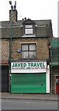 SE1732 : Javed Travel - Leeds Road by Betty Longbottom