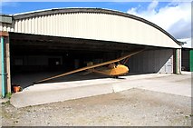 SE5181 : Hangar, Yorkshire Gliding Club by Paul Buckingham