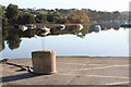 Granite bollard on Penryn Quay