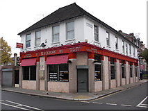 TQ3579 : Bricklayers Arms pub (ex) 33-37 Brunel Road, Rotherhithe, London SE16 by Chris Lordan