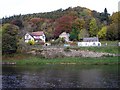 Looking over the River Tweed to Boleside