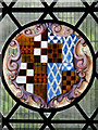 All Saints church - stained glass roundel