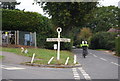 Signpost at the Junction of Barden Rd & Furzefield Avenue