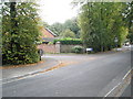 Approaching the junction of  Airlie Road and Wentworth Grange