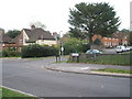 Junction of Cromwell Road and the eastern end of Stuart Crescent