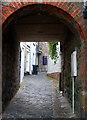 Alleyway off the west side of Fore Street, St Ives