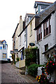 Looking west up Bunkers Hill, St Ives