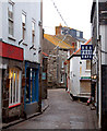 Looking north along Fore Street, St Ives