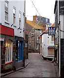 SW5140 : Looking north along Fore Street, St Ives by Andy F