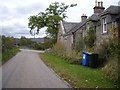 Road junction at Foxhole