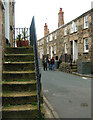 Stepped doorways, Back Road East, St Ives