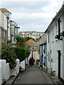 Looking northwest along the Warren, St Ives