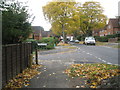 Junction of Cromwell Road and the western end of Stuart Crescent