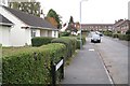 Haddon Road leading to Buckley Road, Lillington