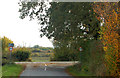 Junction of Ufton Fields lane with the B4452, Harbury