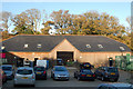 Grounds maintenance depot on the Tregenna Estate