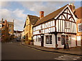 Sherborne: buildings at the top of Cheap Street