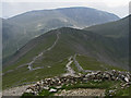NY1922 : South West Ridge of Grisedale Pike by K  A