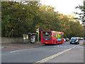 Bus stop on Rochester Way, Falconwood