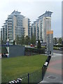 Battersea Reach entrance.