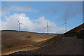 NN9805 : Green Knowes Wind Farm, Ochil Hills by John Chroston