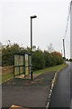 Bus stop at Upper Rissington