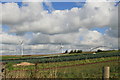 Wind turbines at West Mill Wind Farm