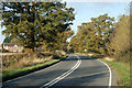 Looking west along the A425 near Radford Semele