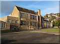 Former Gala Academy and Borders College buildings at  Galashiels