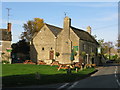 The Masons Arms in autumn sunlight