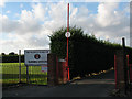 Entrance to Charlton Athletic training ground