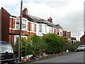 Fire damaged houses, Marlborough Road, Newport