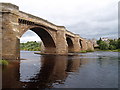 NY9864 : The Bridge at Corbridge from the east side by Clive Nicholson