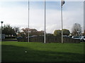 Millennium sign at HM Prison Ford