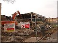 Rossmore: demolition of the old library building