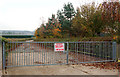 Warwickshire Exhibition Centre deliveries entrance, Fosse Way