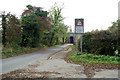 Brindley Road, the access to the church and the canalside community