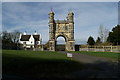 Gatehouse and Lodge to Eastwell Park, beside the A251